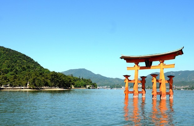 Torii Gate Miyajima Island, A. Russ