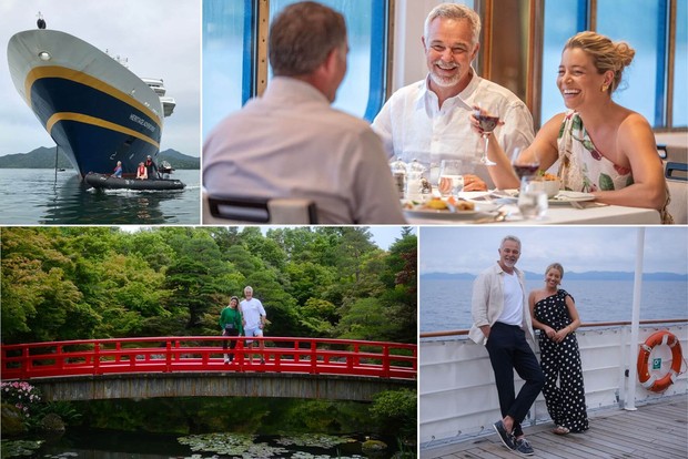 Luxury Escapes Cameron Daddo and Holly Kingston cruise with Heritage Expeditions