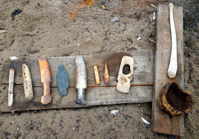 Tools at Serdtse-Kamen, Chukotka