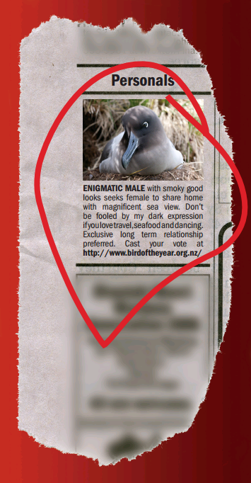 The Light Mantled Sooty ALbatross needs your help 
