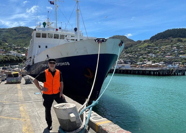 Captain Pruss and Spirit of Enderby, Lyttelton