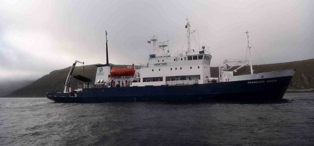 Spirit of Enderby at Enderby Island