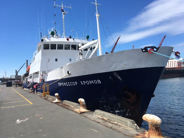 Spirift of Enderby Leaving Bluff