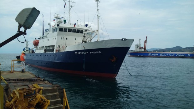 Spirit of Enderby leaves Philippines bound for Russia