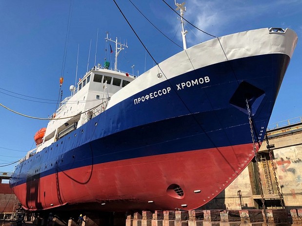 Spirit of Enderby, freshly painted in the Philippines