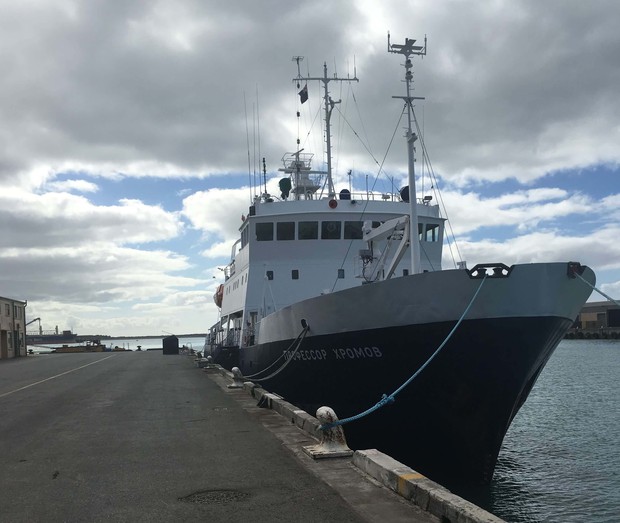 Spirit of Enderby in Bluff, Ross Sea 19