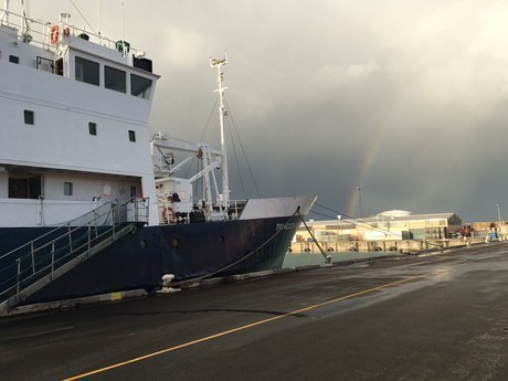 Spirit of Enderby arrives in Bluff