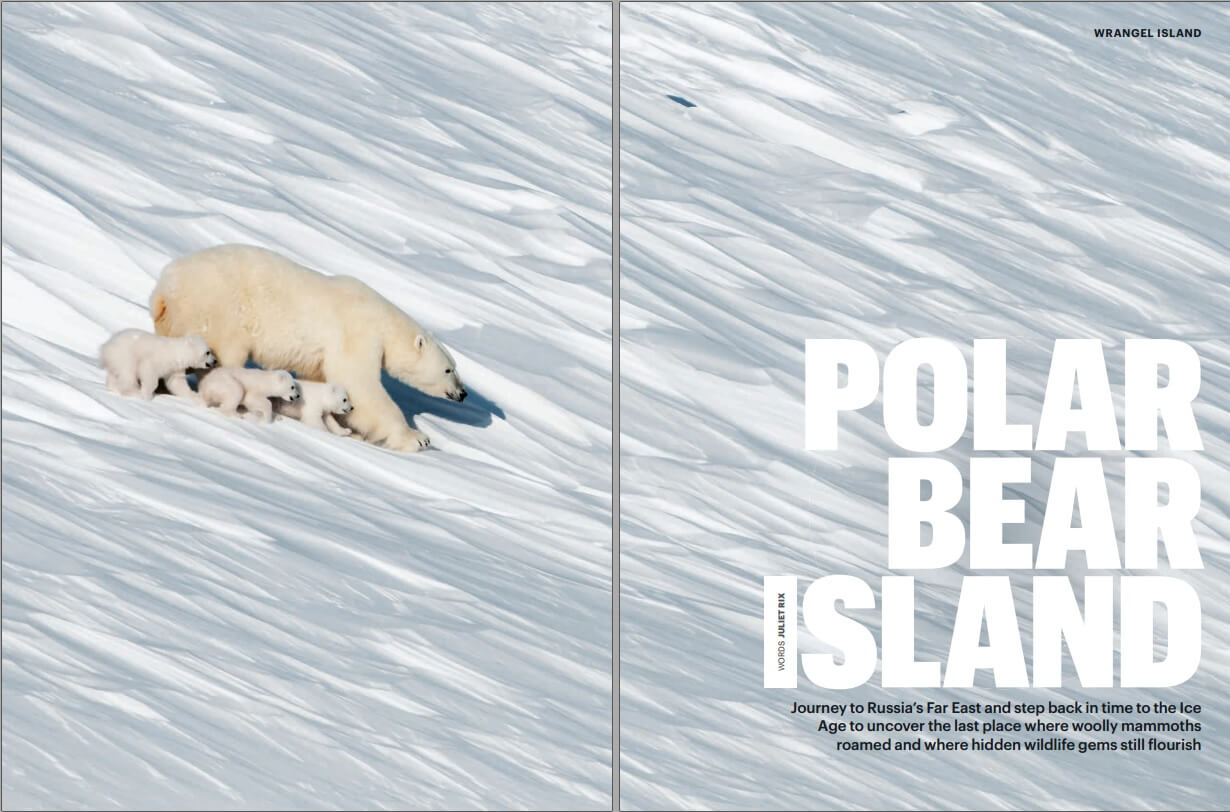 Wanderlust Magazine Wrangel Island Article